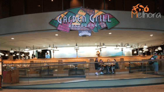 imagem do restaurante Garden Grill no Epcot