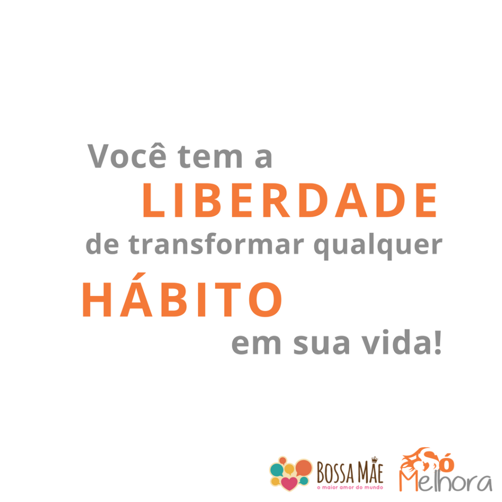 Citação motivacional sobre mudança de hábitos e responsabilidade pessoal, reforçando o poder das pequenas ações diárias.