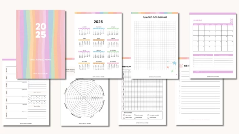 planner 2025 para imprimir